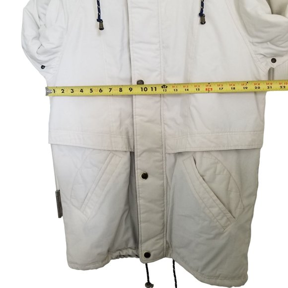 Women's Cold Weather Hooded Coat by Pacific Trail, Plaid Lined Zip and Snap Up - Picture 7 of 12